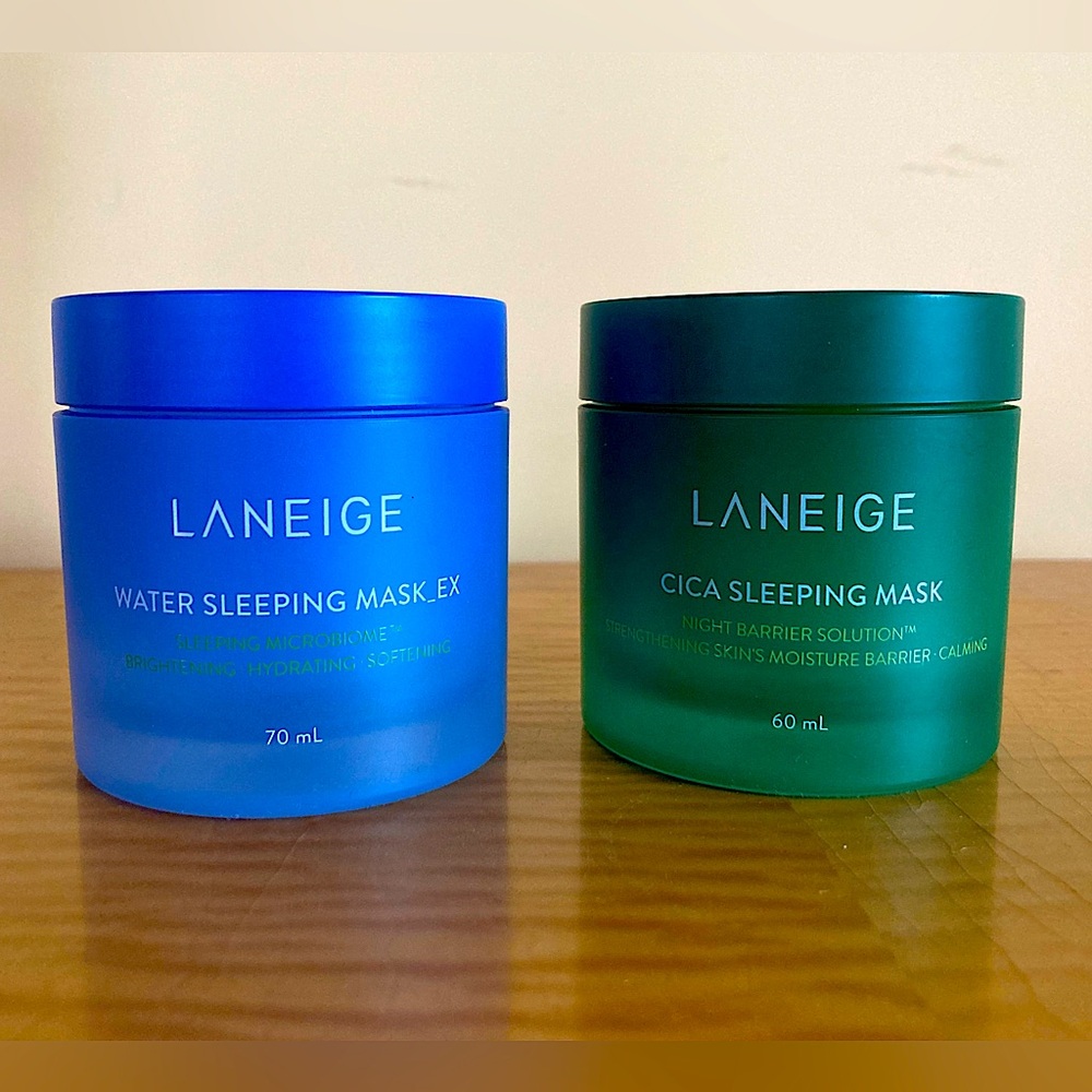 Laneige Water Sleeping Mask EX & Laneige Cica Sleeping Mask. New and unopened